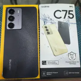 Realme C75, 8/256Gb Fullset, bisa TT