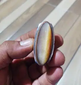 Sepasang Batu Cincin Pandan Lawasan Jumbo