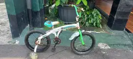 Sepeda bmx anak merino uk 16 siap pakai