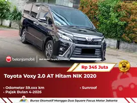 [ PAJAK PANJANG ] Toyota Voxy 2.0 AT Hitam 2020/2021