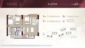 Apartemen with Study Room + View Pool&Forest -  Elevee, Alam Sutera