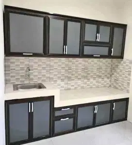 Kitchenset almunium acp ,anti rayap tahan air / bL