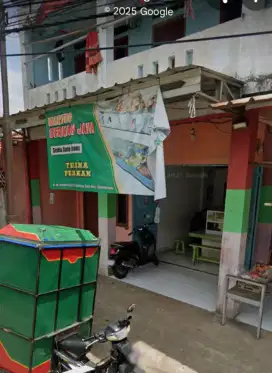 over kontrak dan peralatan warteg