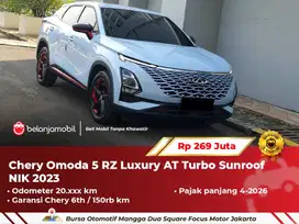 [ PAJAK PANJANG ] Chery Omoda 5 RZ Luxury AT Turbo Sunroof 2023/2024