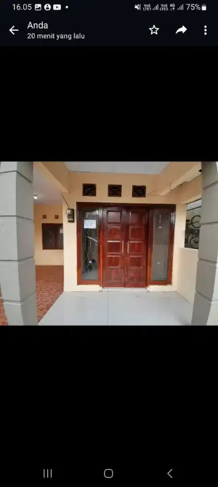 Dijual 450  juta SHM LUAS TANAH 72 M²LUAS BANGUNAN 45M²