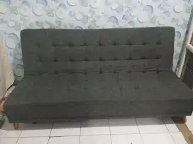Sofa bed warna abu