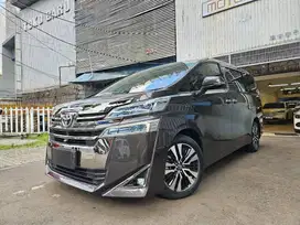 19 rb km Toyota Vellfire G facelift 2019 nik 2018 coklat graphite abu2
