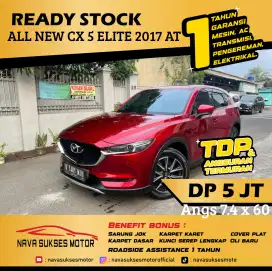 TDP 5 Jt Angs Termurah All New CX 5 Elite 2017 Matic Merah Low Km