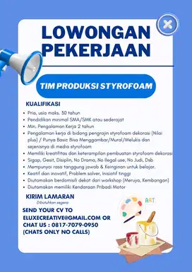 Tukang Produksi Styrofoam Dekorasi