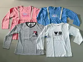 Kaos anak perempuan second
