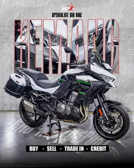 (Ready BPKB & STNK) Full paper Kawasaki Versys 1000 Putih Nik 2019