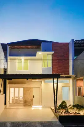 Dijual Rumah Minimalis Siap Huni 2 Lt Full Renov di Palem lestari Bks