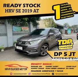 TDP 5 Jt Angs Termurah Honda HRV SE 2019 Matic Abu Abu Low Km Like New