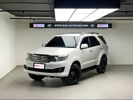 KM Low Toyota Fortuner G Lux Bensin 2013 #BJM3#