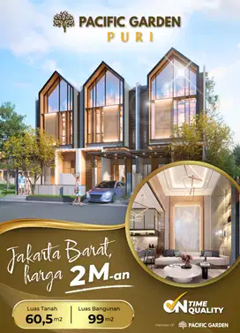 DIJUAL HUNIAN MEWAH BARU 3 LANTAI DI PUSAT KOTA JAKARTA BARAT
