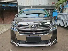 19 rb km Toyota Vellfire 2.5 G facelift 2019 nik 2018 coklat abu2 ori