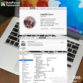 MacBook Air MMGF2 13” 1,6GHz Core i5 8GB/128GB Thn 2015