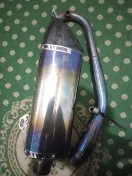 Jual knalpot racing merk salvator.pemakaian baru 1 bulan