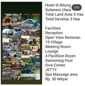 Hotel di Bitung Sulawesi Utara Total Land Area 5 Has Total Develop 3 H