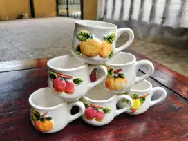 CANGKIR MINI GARUDA MOTIV TIMBUL 6PCS 150K
