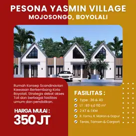 Jual Rumah Murah: 2 Menit RS Indriati Boyolali, Type 36/84 m2