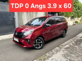 TDP 0 Angs Termurah New Sigra R 2024 Matic Merah Low Km Seperti Baru
