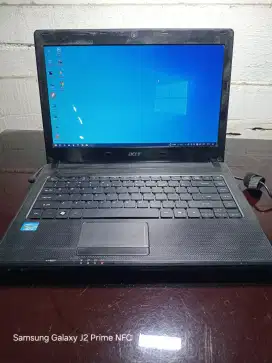 LAPTOP ACER CORE i3 RAM 4/500GB SUDAH VGA GRAPICH