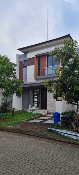 Rumah modern minimalis di Buenos park delatinos bsd dekat toll