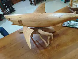 Patung Hiu 110 cm antik