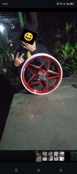 Di jual velg Bintang Oren vnd Gen 1