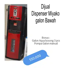 Dispenser Miyako Galon bawah