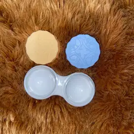 X2 Lens Case Warna Peach dan Biru Pastel