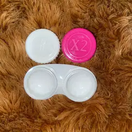 X2 Lens Case Warna Pink Fuchsia
