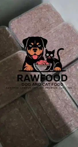 Rawfood cat and dog