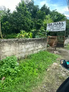 Jual tanah pinggir jalan utama