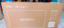TCL AI 4K Google TV 43 inch V6C - AIPQ Processor - MEMC - HDR 10+