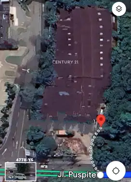 Dijual Kavling Strategis Komersil Di Jalan Raya Puspitek Serpong