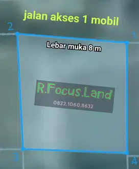 Tanah Kontrakan Rumah Tua PONDOK AREN
