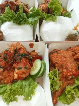 Nasi kotak nasi box catering