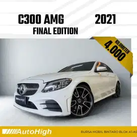 DP10% [Km4.000] C300 AMG 2021 White Reg 2022 #AUTOHIGH