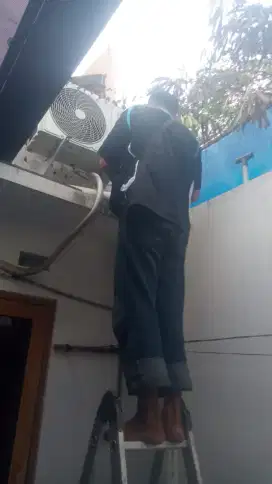 Jasa cek Bongkar pasang ac, & water hiter Bergaransi