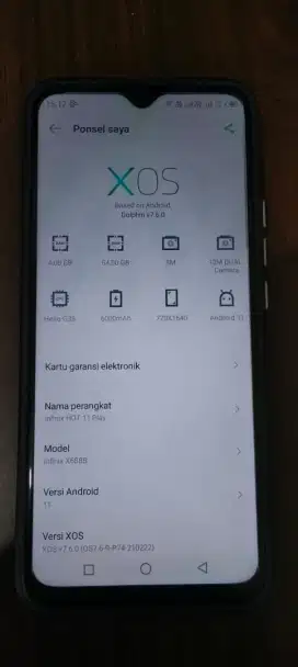 Infinix Hot 11 play.4/64