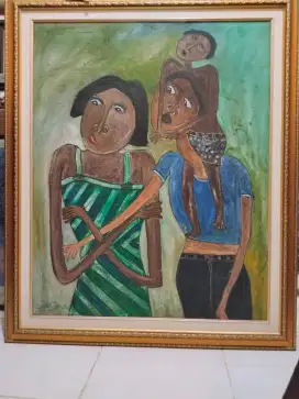 Lukisan keluarga (pelukis Untung)