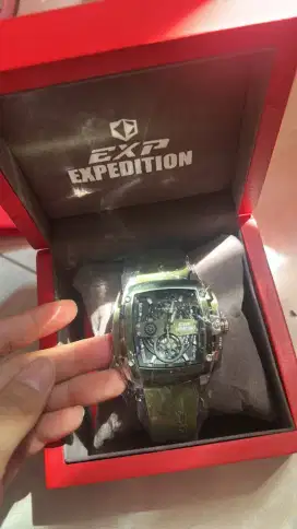 DIJUAL JAM EXPEDITION Tipe E 3008/GC RUBBER