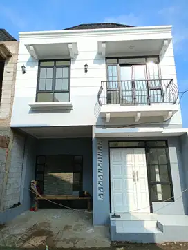 Tanpa DP Rumah Modern 2 Lantai lokasi Tapos kota Depok