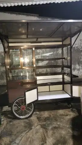 Gerobak Dorong Berpayung