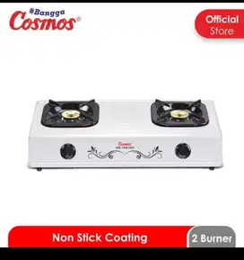 KOMPOR GAS COSMOS 2 TUNGKU FREE REGULATOR