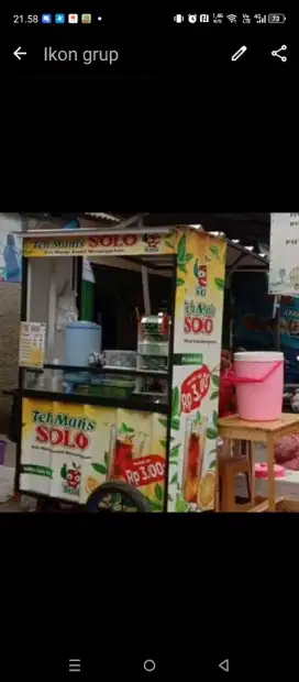 Lowongan Kerja jaga booth gerobak Teh Manis Solo