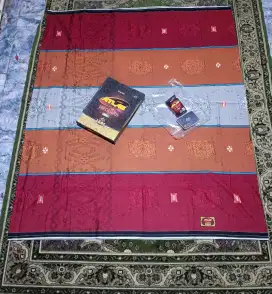 Sarung Atlas Jacquard Songket Gold
