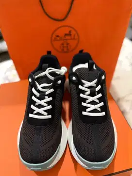 Hermes Heros Sneakers Black/White